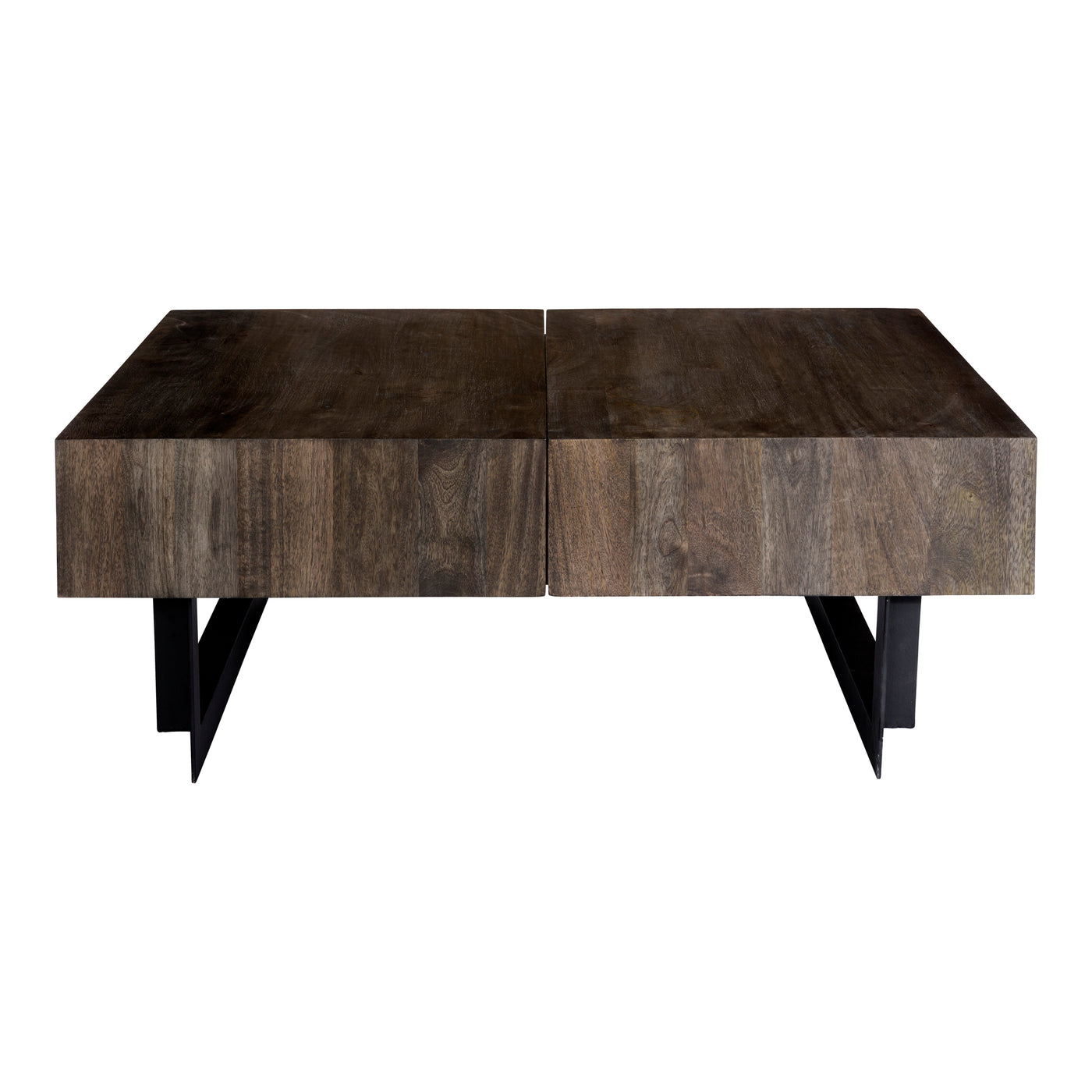 The Tiburon Storage Coffee Table is the perfect piece for the lack-of-storage living space. Its tabletop is constructed wi...
