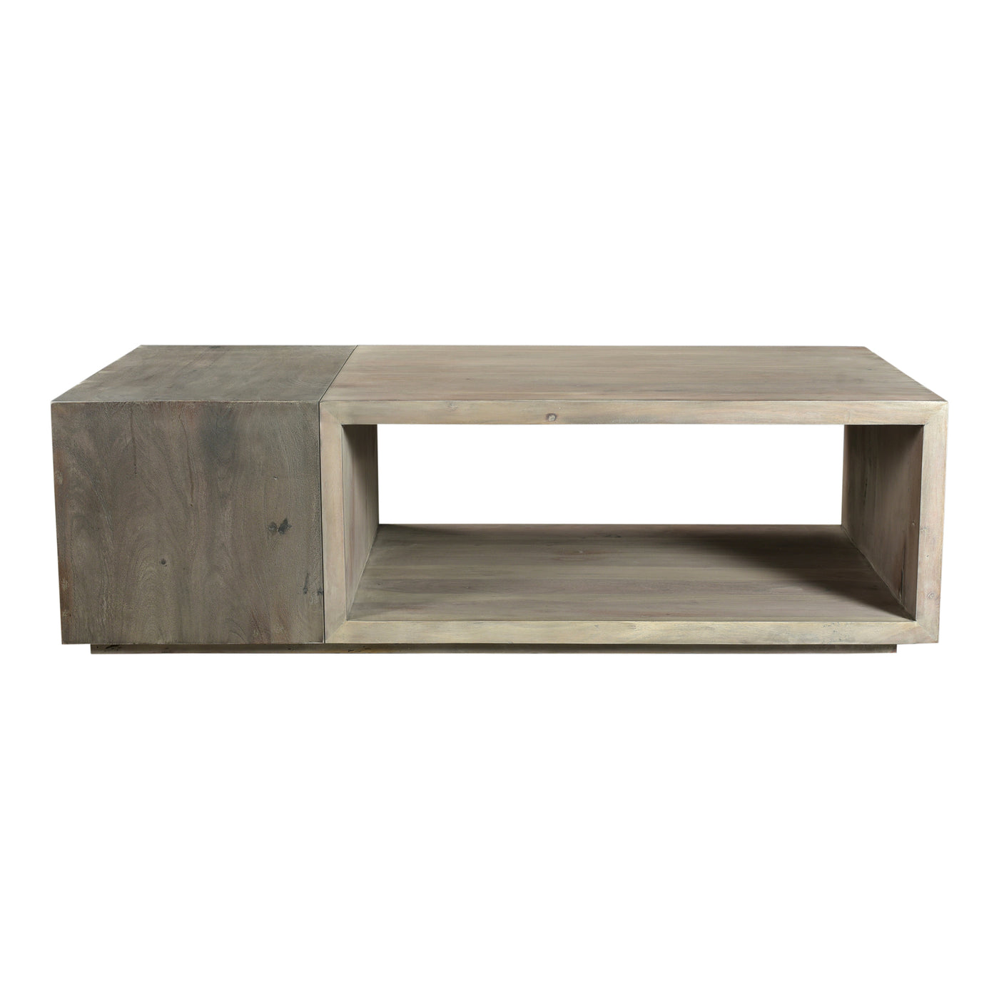 The Timtam Coffee Table features a plethora of storage options to keep your living room clean and organized. Made from sol...