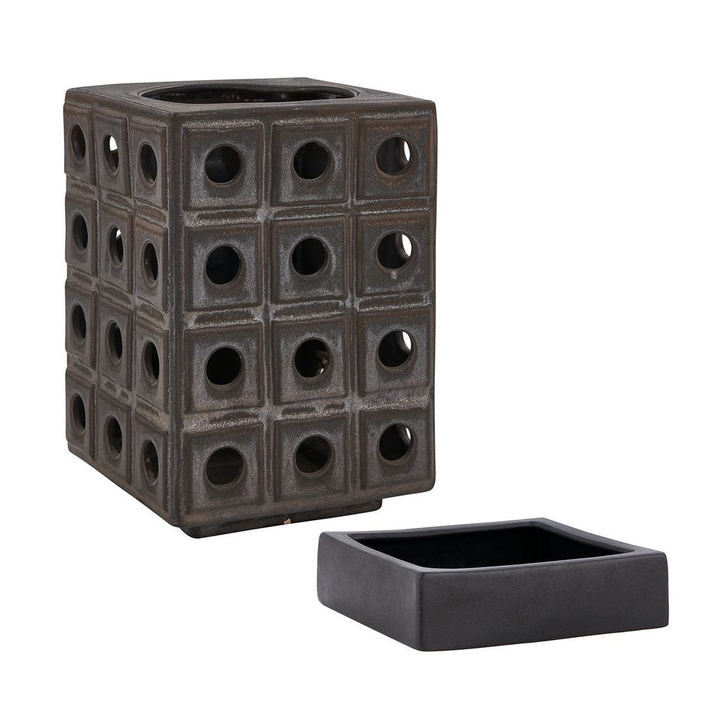 Lattice Indoor-Outdoor Lantern Candleholder