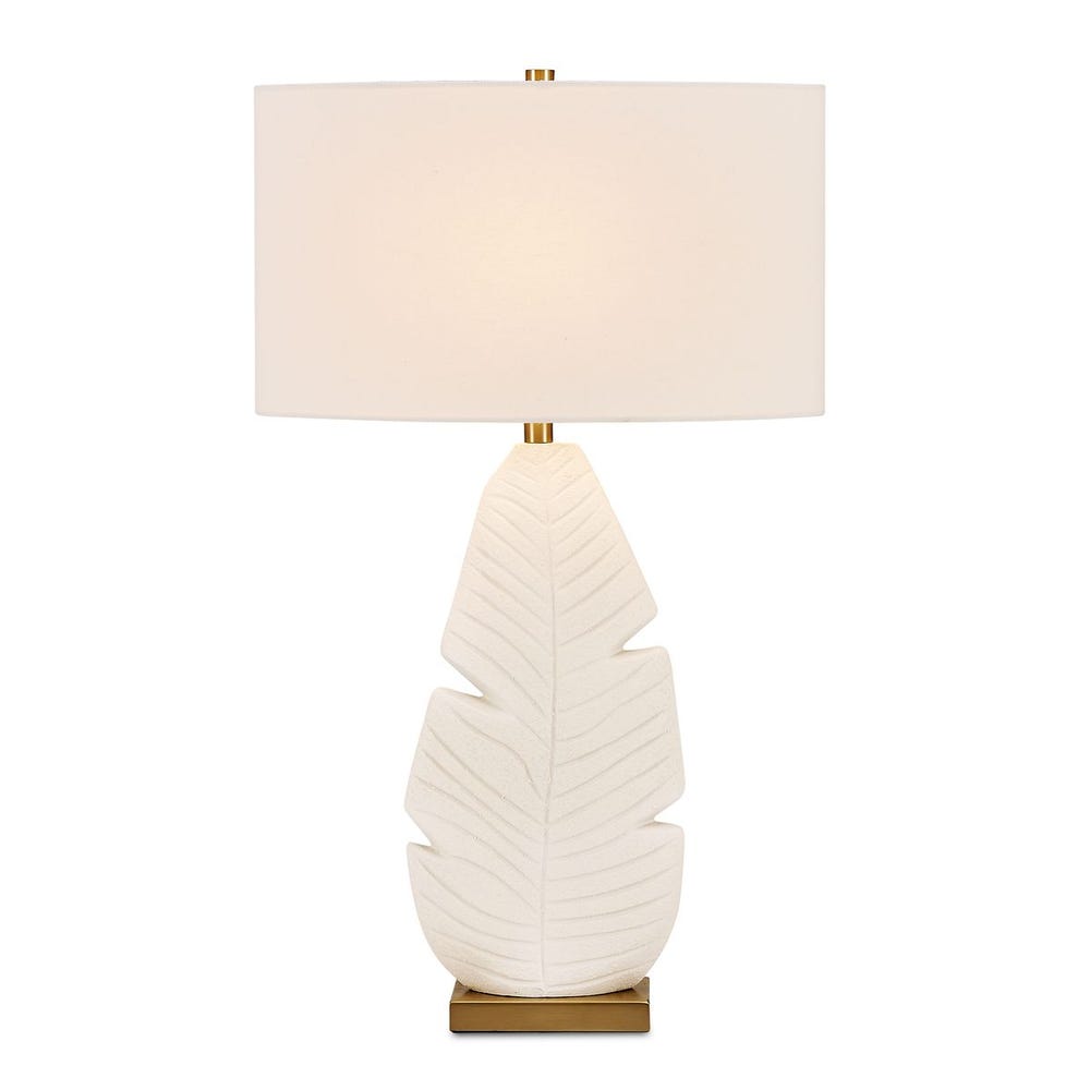 Palm Leaf Table Lamp