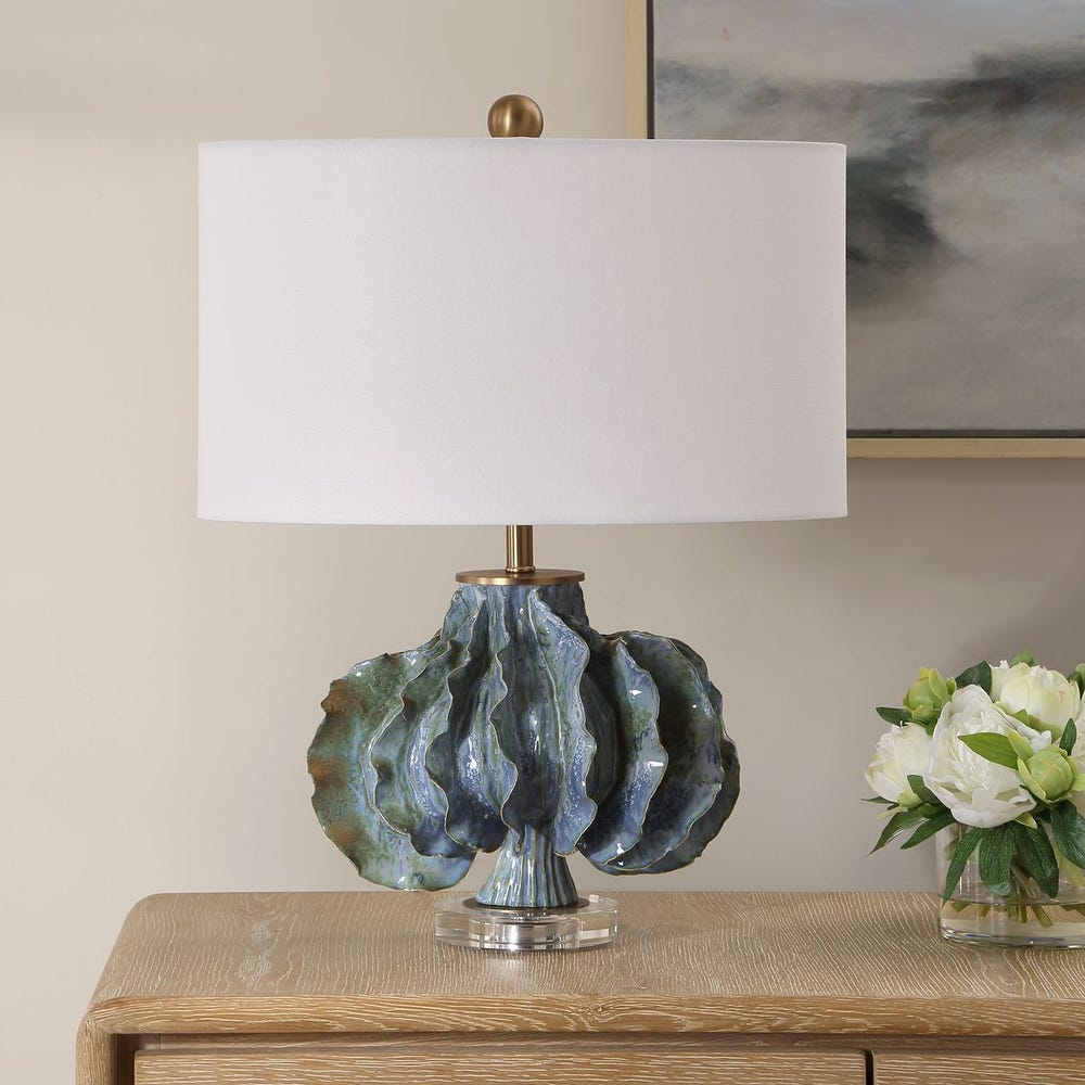 Ruffle Up Table Lamp