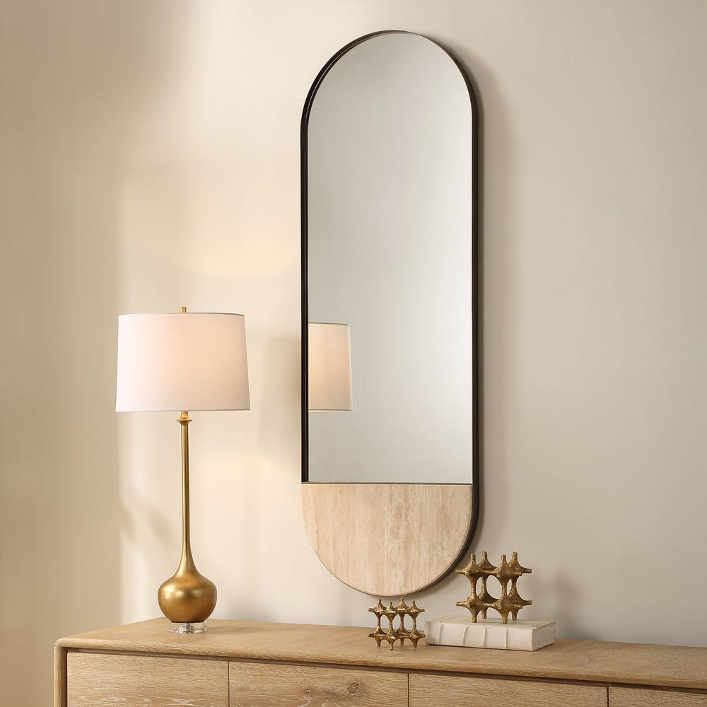 Russo Tall Oval Mirror