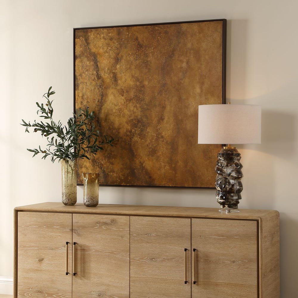 Burn Hand Painted Canvas