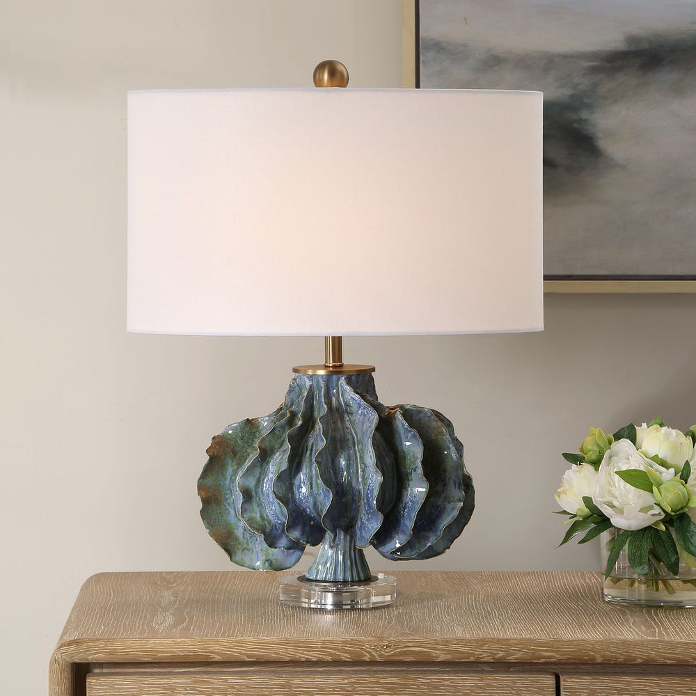 Ruffle Up Table Lamp