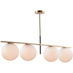 Vesper Satin Brass Linear Pendant