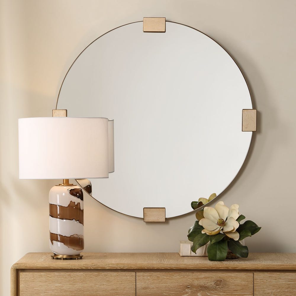 Russo Round Mirror