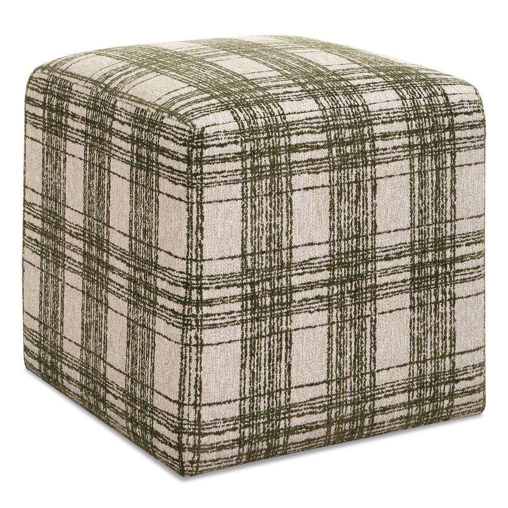 Joie Ireland Plaid Ottoman