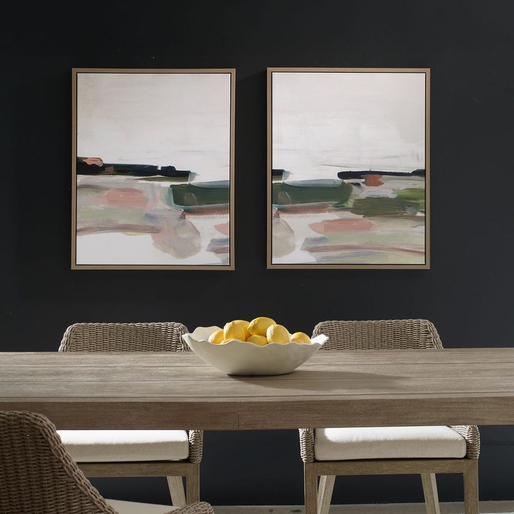 Just Peaking Framed Canvases Set/2