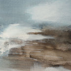 Chasing Blue Hand Painted Canvas