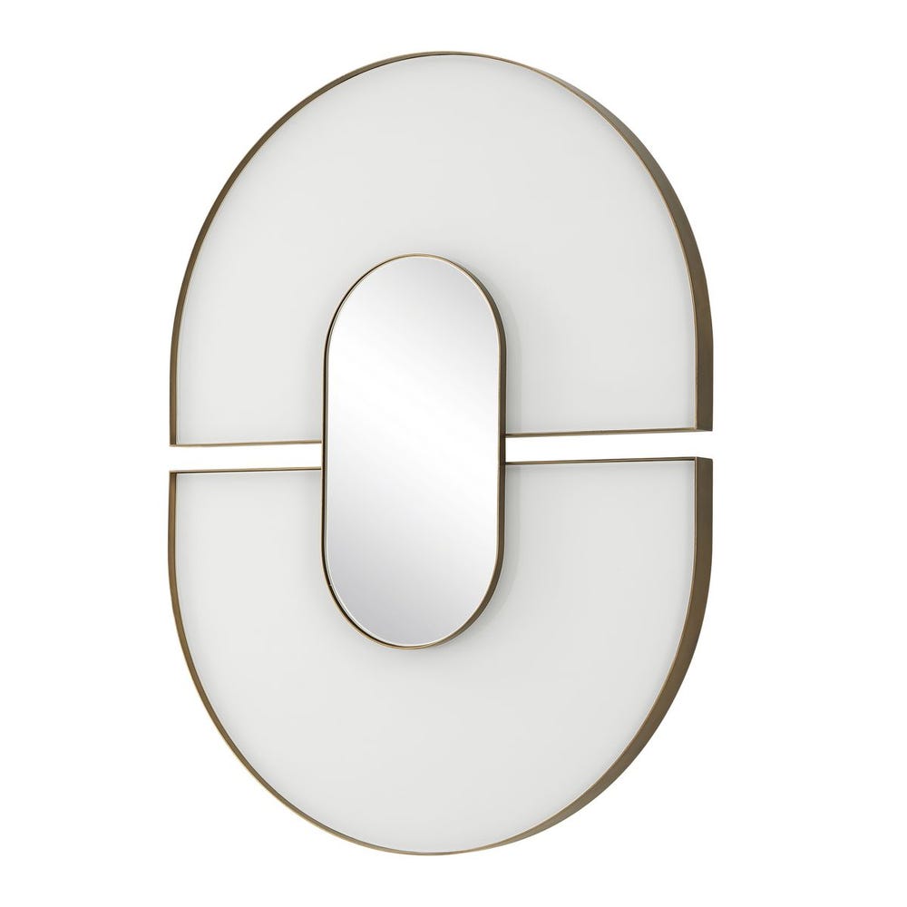 Encase Oval Mirror
