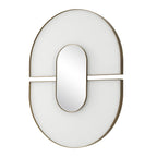 Encase Oval Mirror