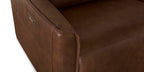Everett Leather Modular Reclining Sectional