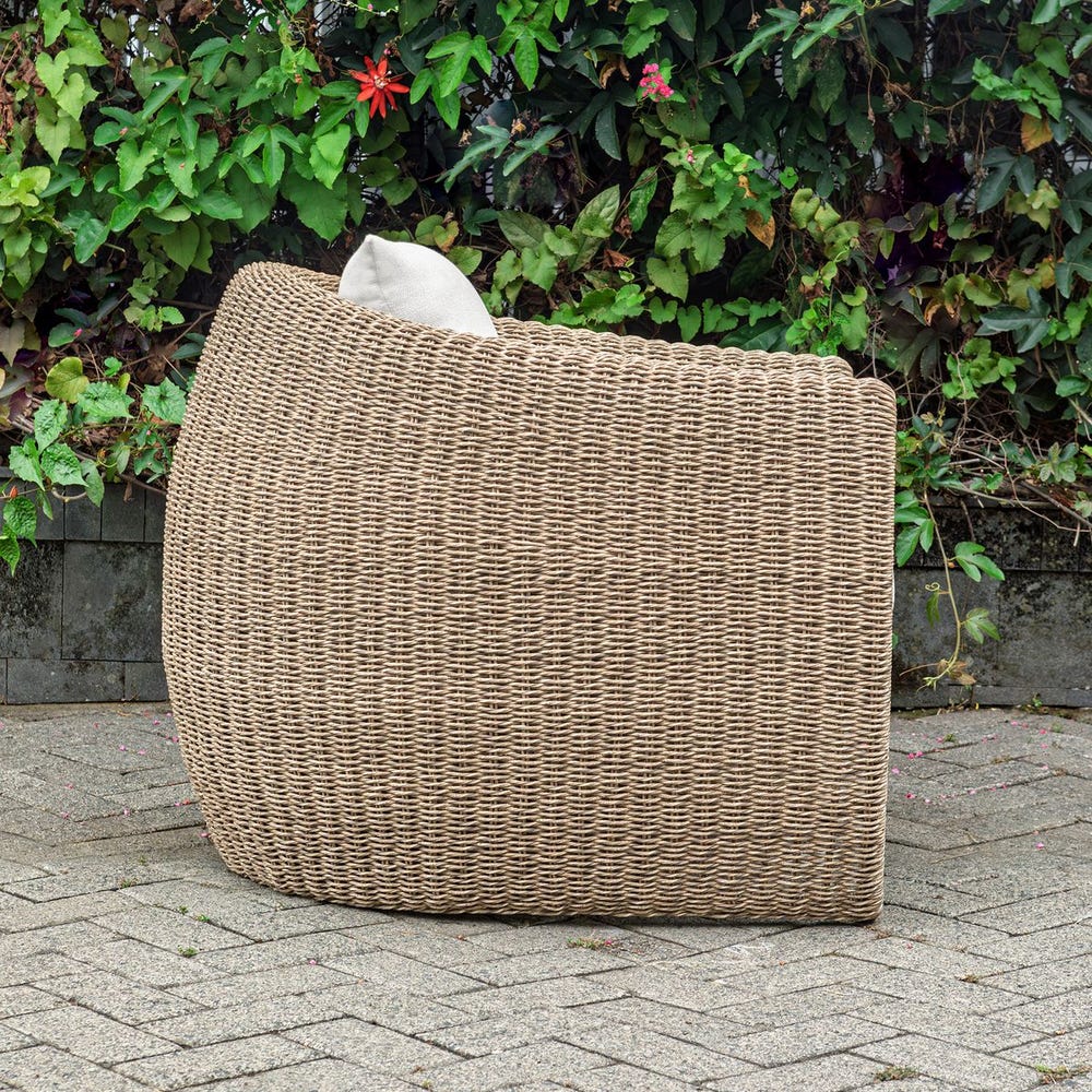 Tropic Golden Flax Outdoor Lounge Chair