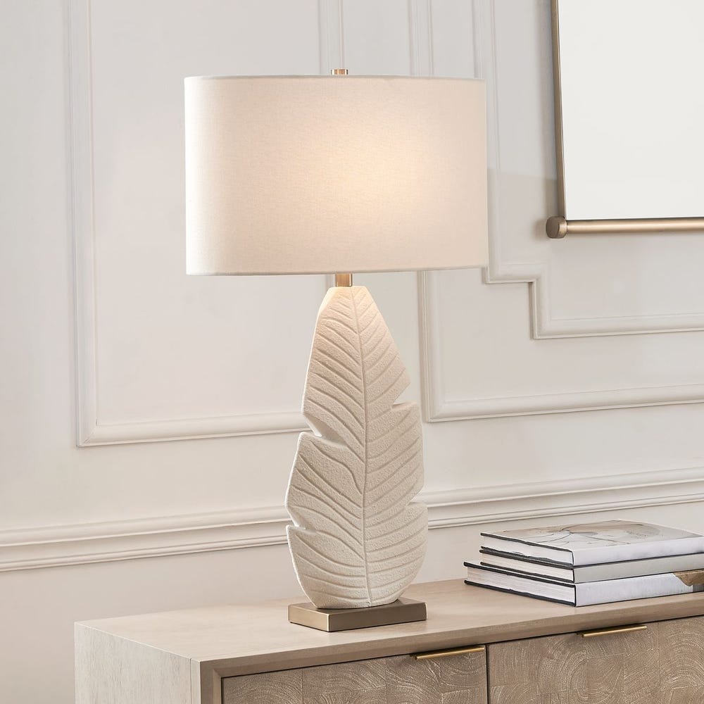 Palm Leaf Table Lamp