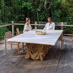 Stonewood Indoor-Outdoor Ping Pong Dining Table 2 Cartons