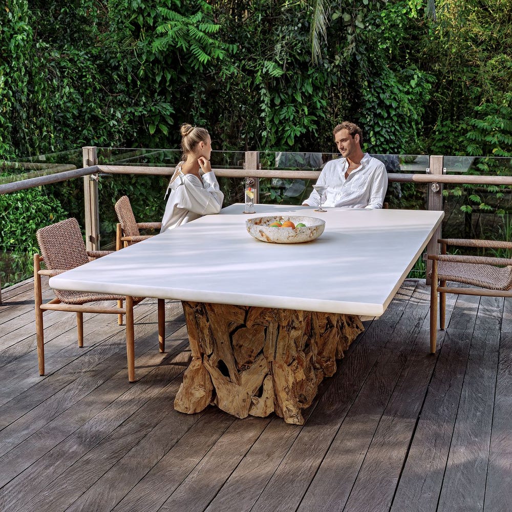 Stonewood Indoor-Outdoor Ping Pong Dining Table 2 Cartons