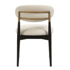 Moxie Black Armless Dining Chair Set/2