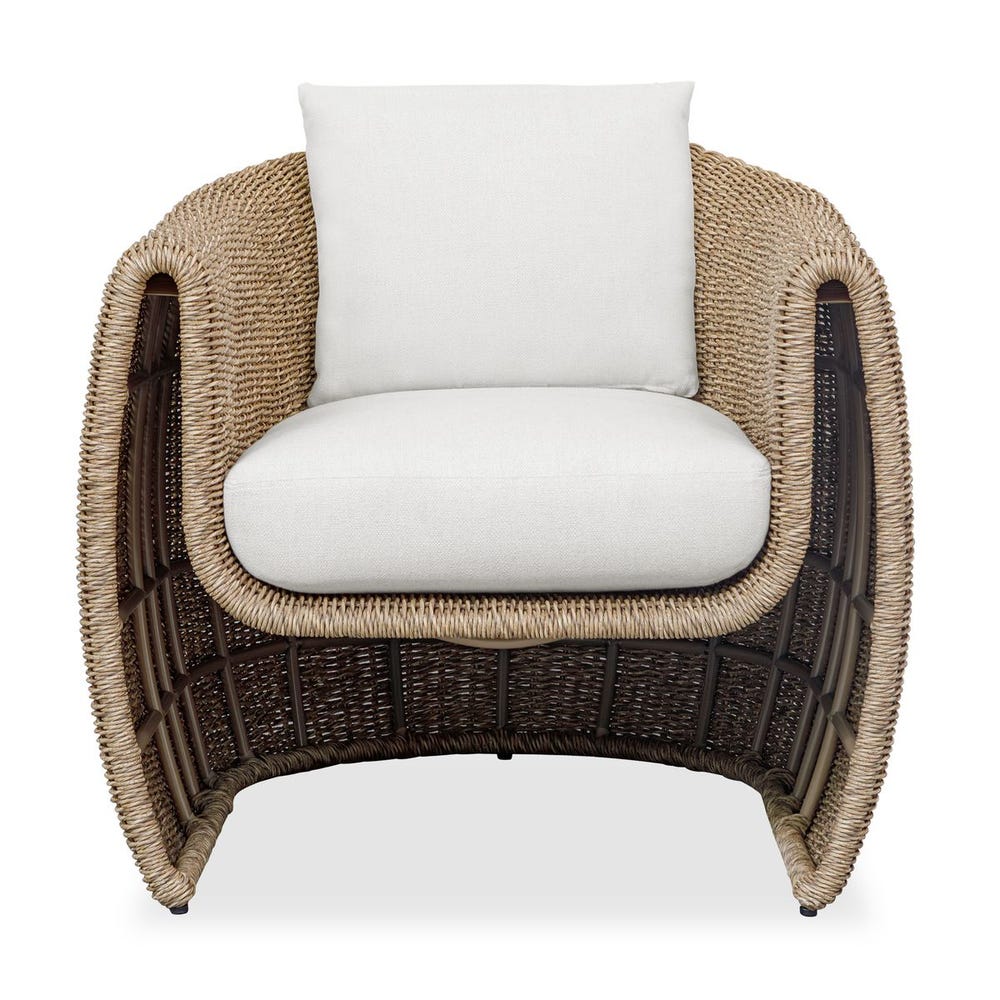 Tropic Golden Flax Outdoor Lounge Chair