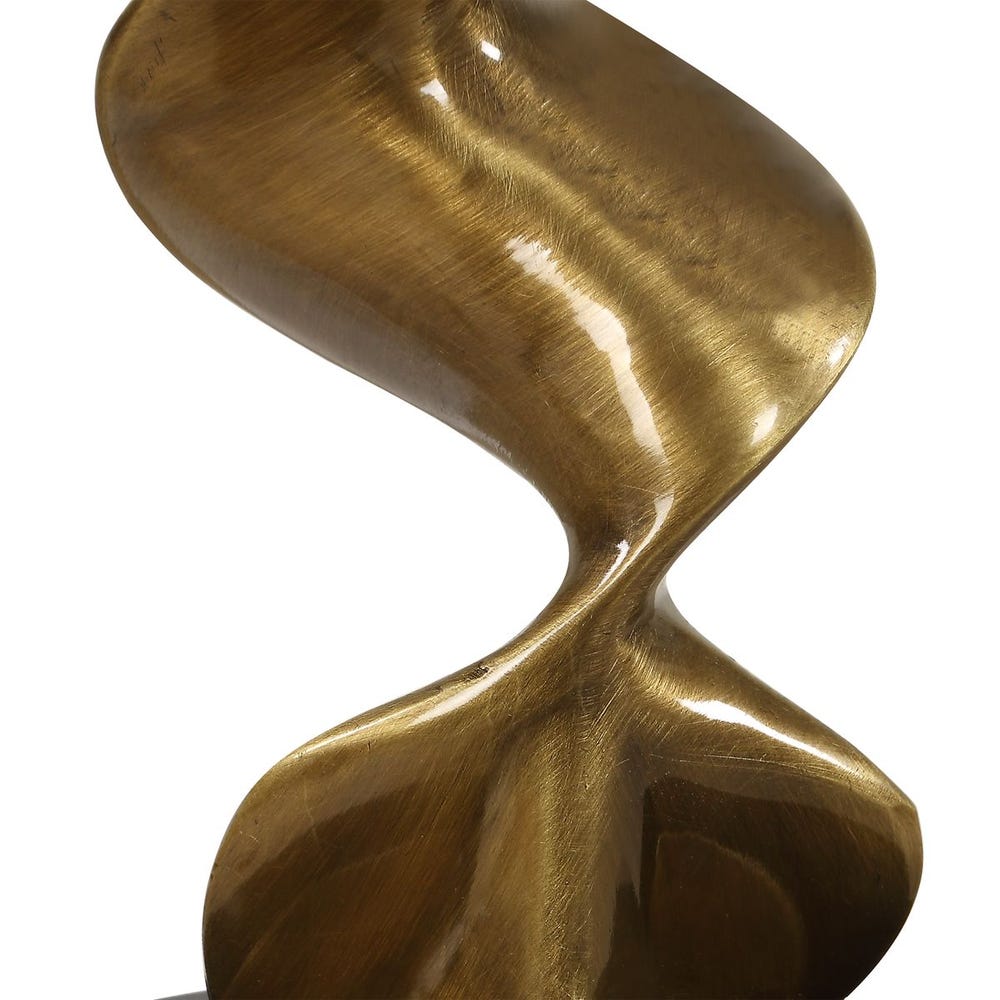 Spiraling Cordless Buffet Lamp