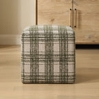 Joie Ireland Plaid Ottoman