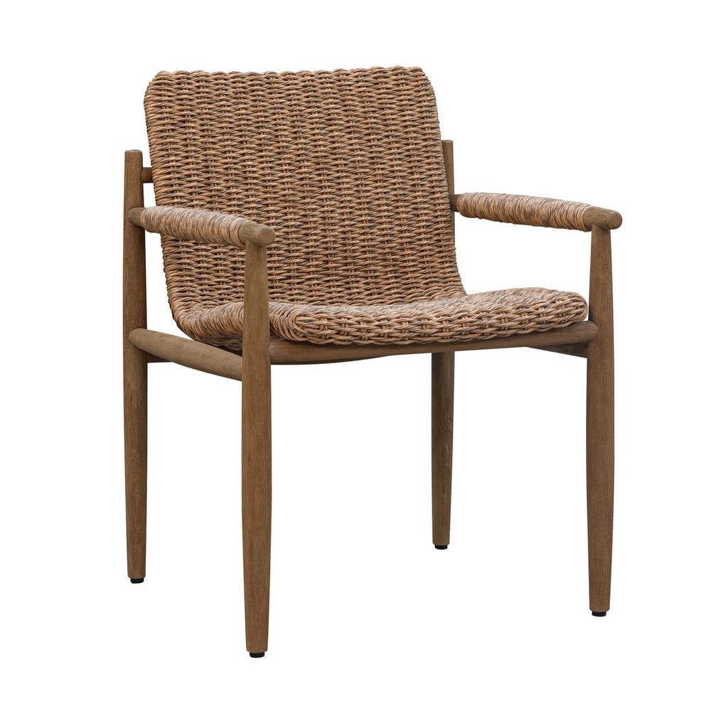 Sumba Golden Flax Outdoor Lounge Chair