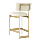 Apsley Gold Counter Stool