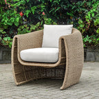 Tropic Golden Flax Outdoor Lounge Chair