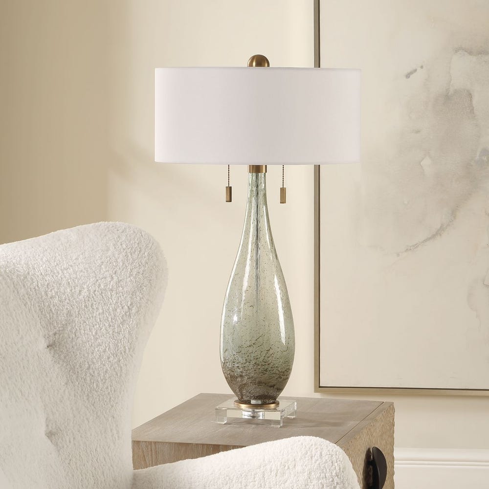 Cardoni Green Table Lamp
