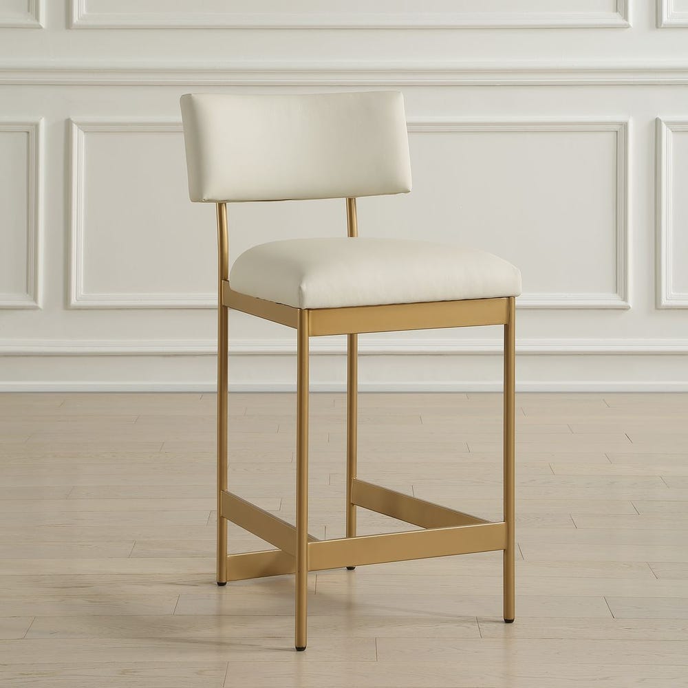 Apsley Gold Counter Stool