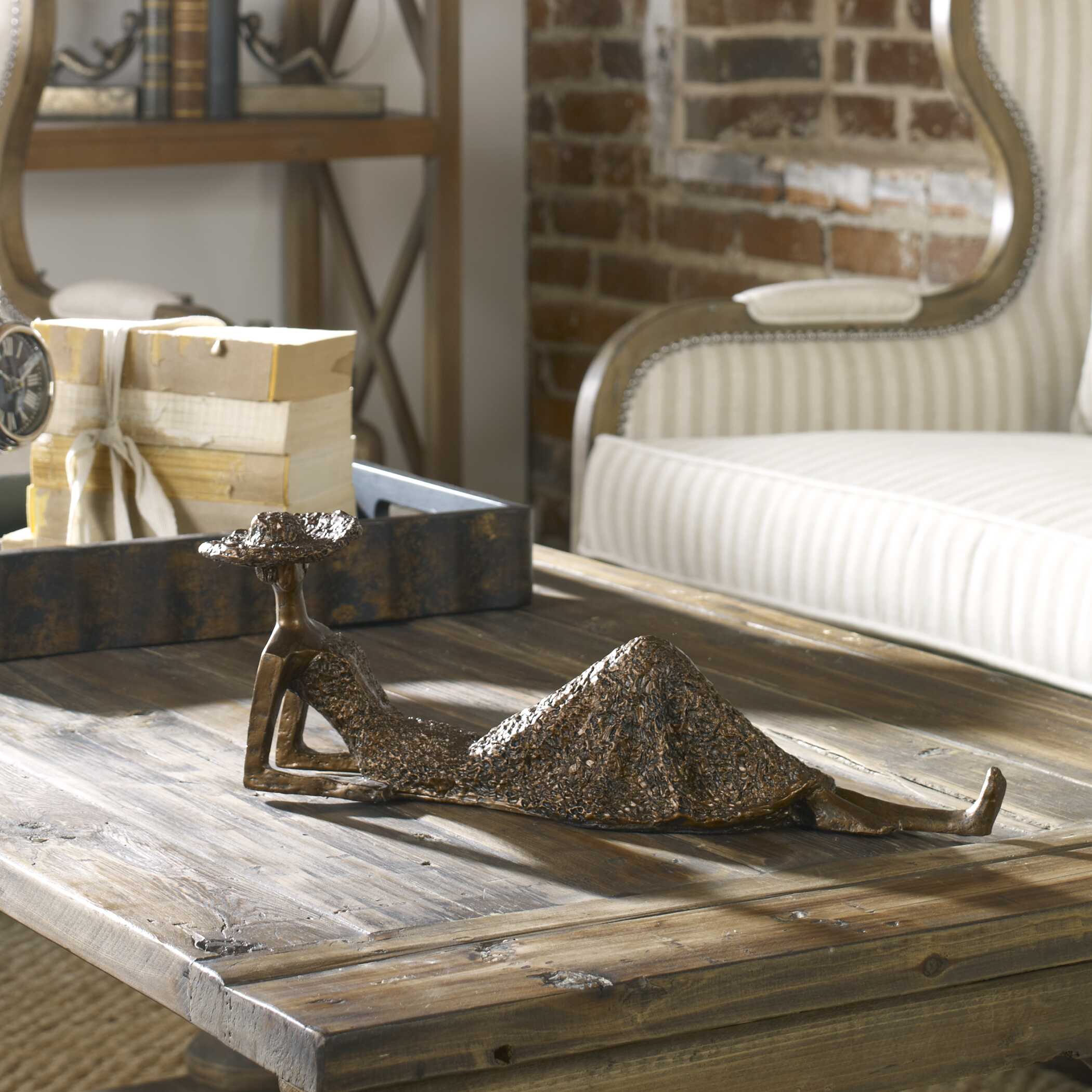 Summer Days Antique Bronze Sculpture