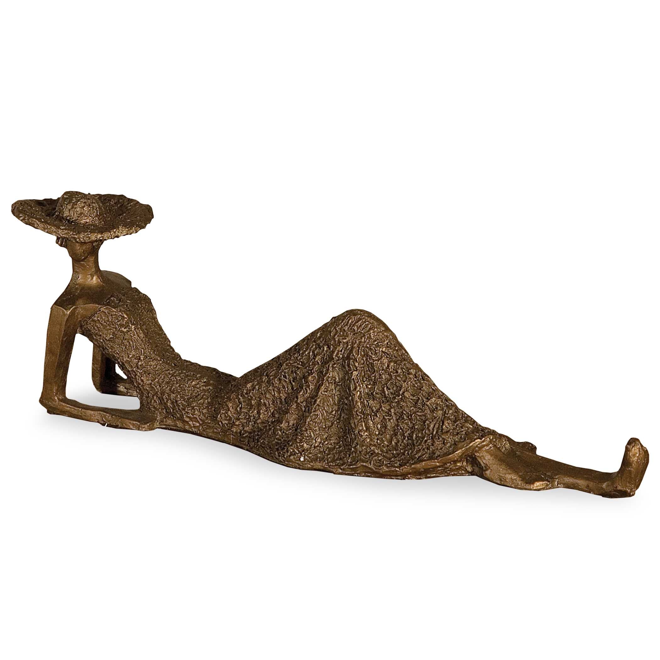 Summer Days Antique Bronze Sculpture