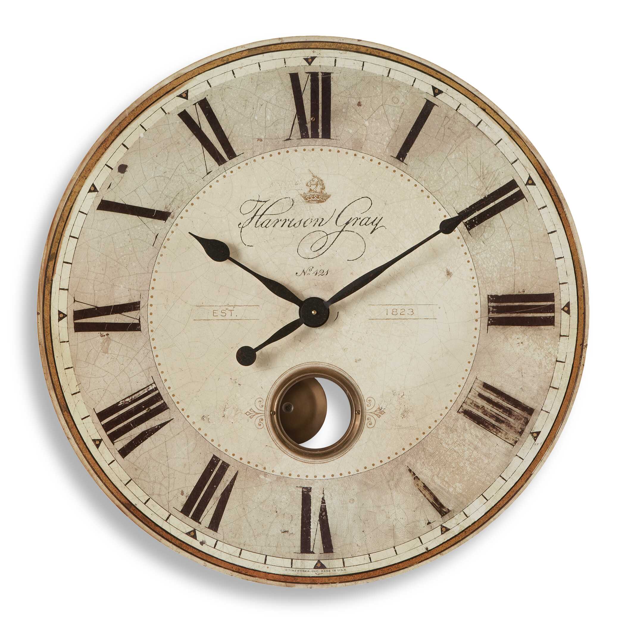 Harrison Gray 30" Clock