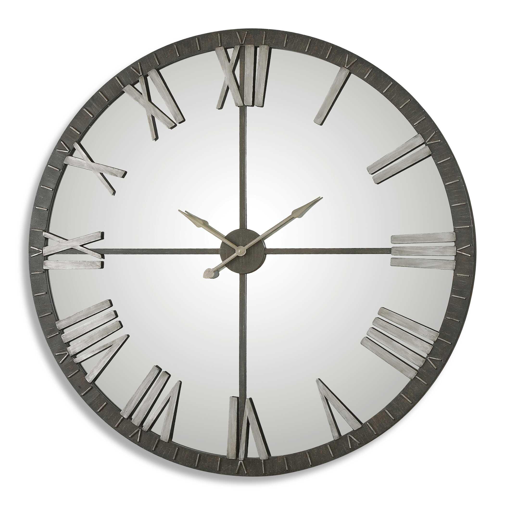 Amelie Large Bronze Wall Clock