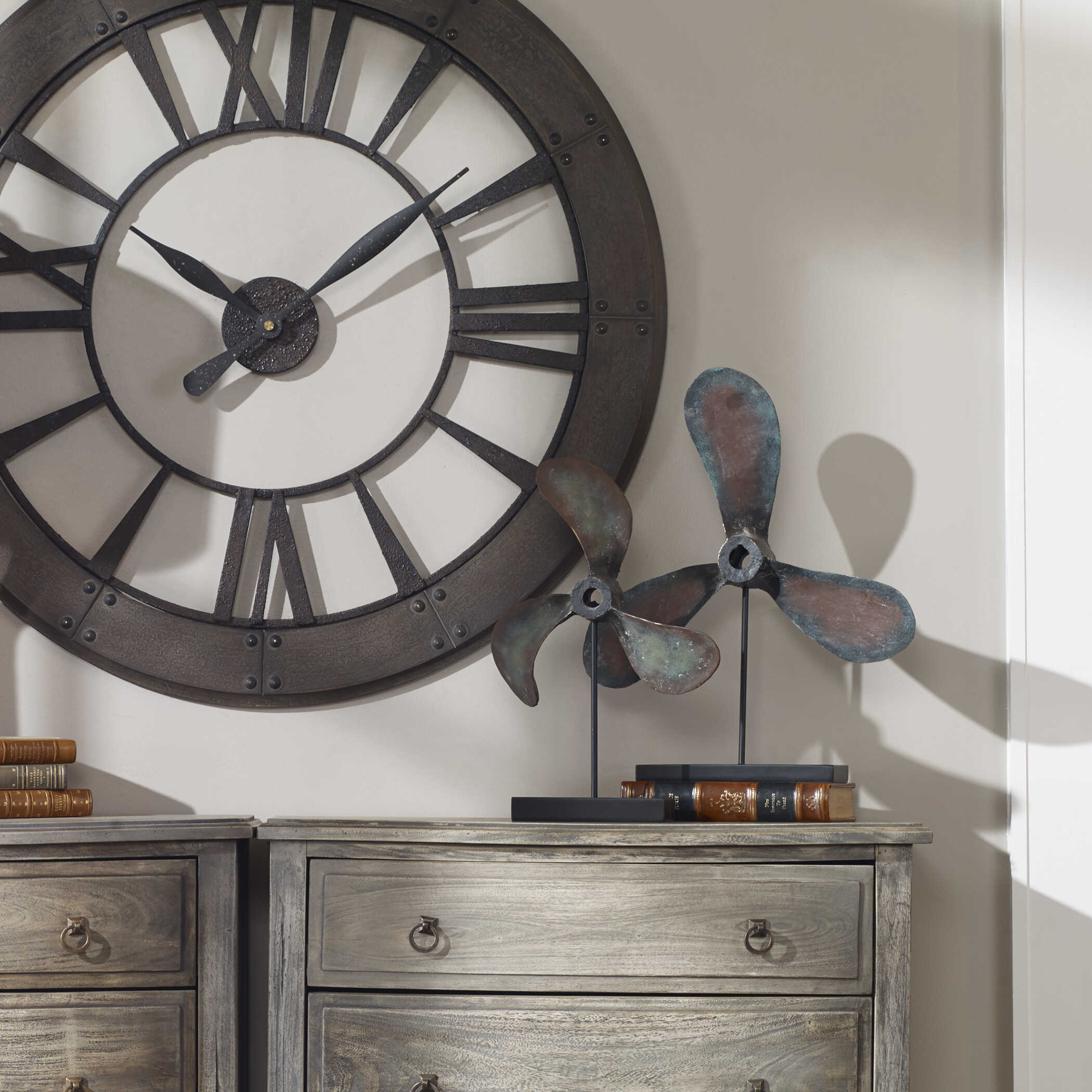 Propellers Rust Sculptures Set/2