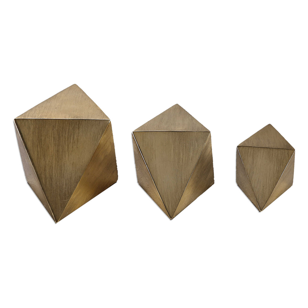 Rhombus Champagne Accents Set/3