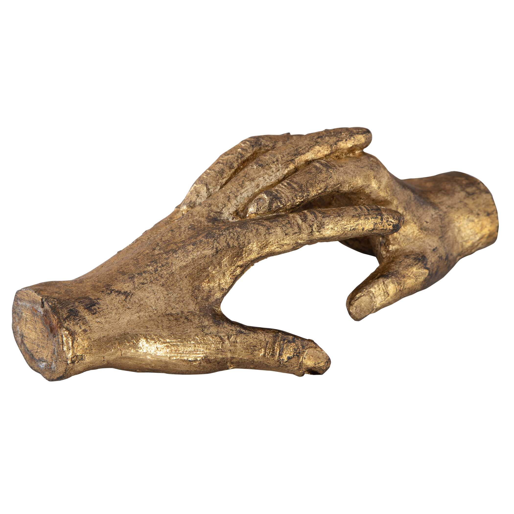 Hold My Hand Gold Sculpture
