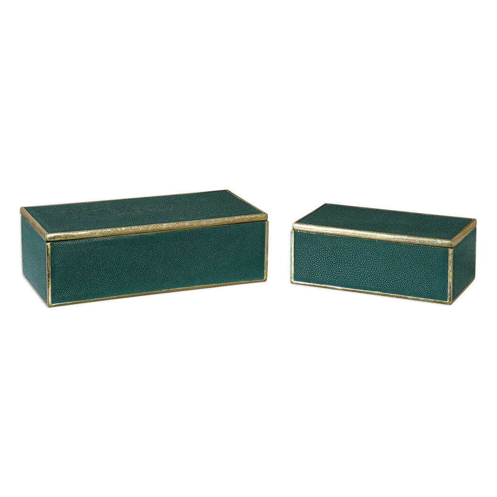 Karis Emerald Green Boxes Set/2