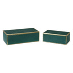Karis Emerald Green Boxes Set/2