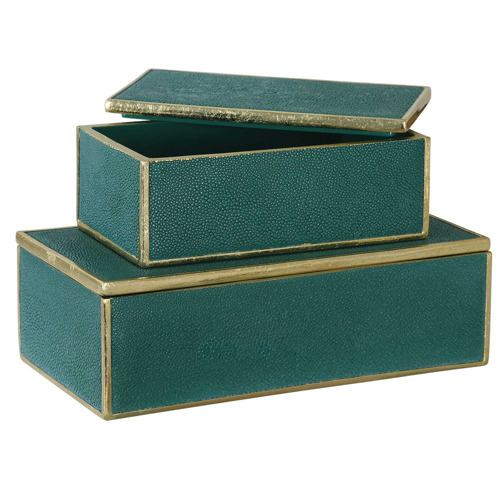 Karis Emerald Green Boxes Set/2