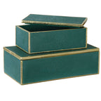 Karis Emerald Green Boxes Set/2