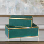 Karis Emerald Green Boxes Set/2