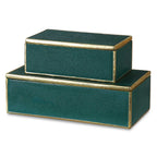 Karis Emerald Green Boxes Set/2