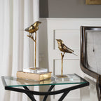 Passerines Bird Sculptures Set/2