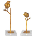Passerines Bird Sculptures Set/2