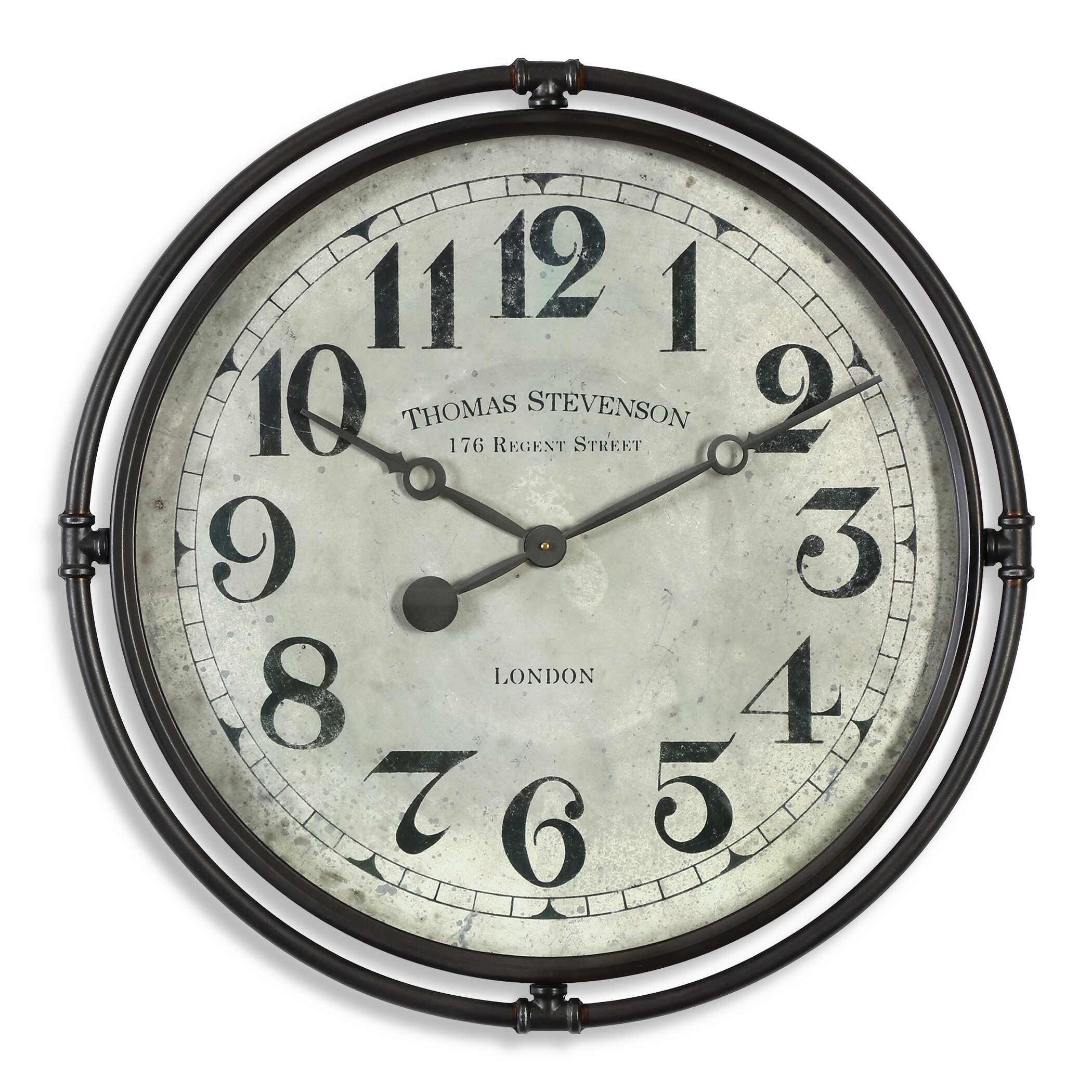 Nakul Industrial Wall Clock