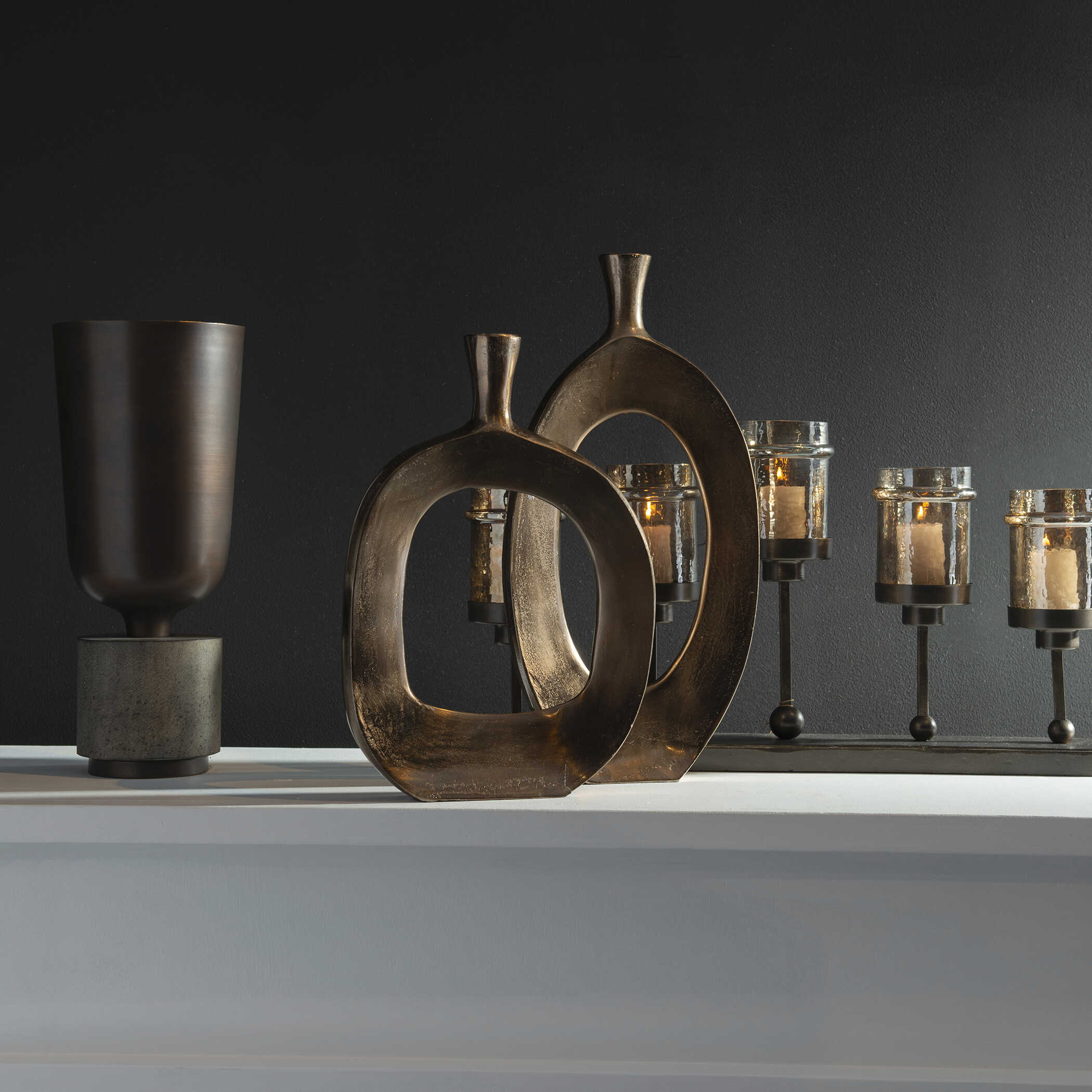 Model Home Accents Kyler Vase - Thumbnail 3