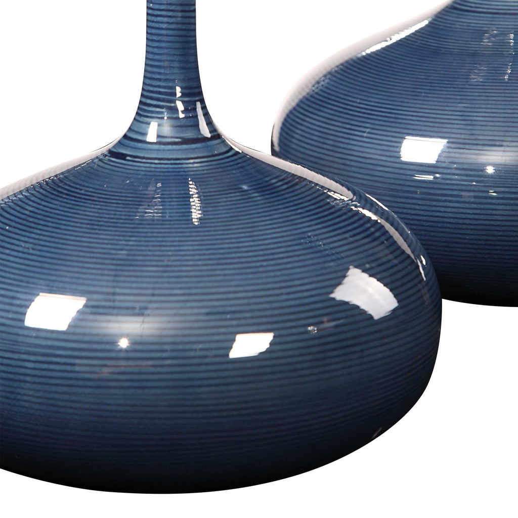Zayan Blue Vases Set/2