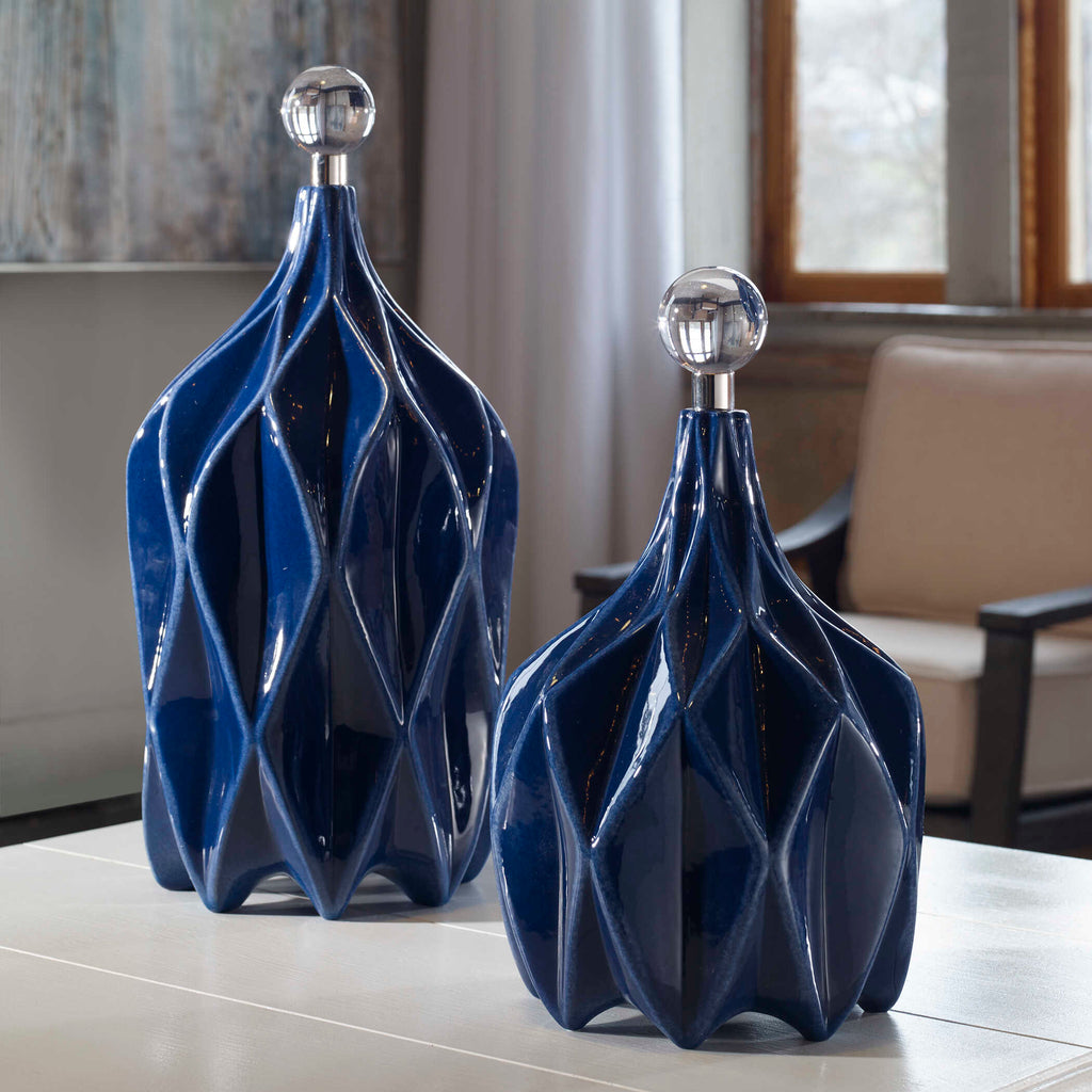Klara Geometric Bottles Set/2