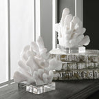 Charbel White Bookends Set/2