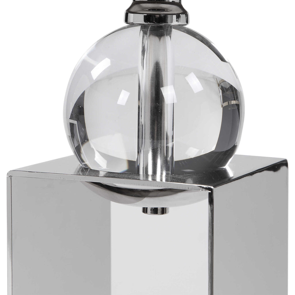 Lucian Nickel Candleholders Set/2